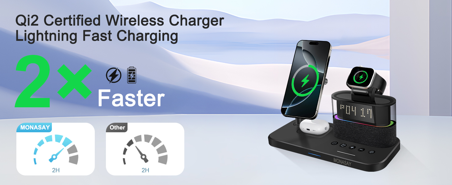 3-in-1 Wireless Charger