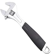 Donext 12 Inch Adjustable Wrench Professional Hand Tool Soft Handle