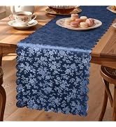 Smiry Rectangle Waterproof Heavy Duty Vinyl Table Runners 12 x 72 Inch | Wipeable Washable Table ...