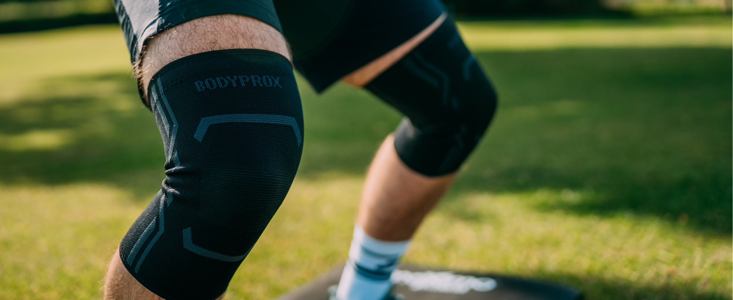 BODYPROX Knee Compression Sleeves