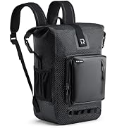 RIDEIRON Waterproof Backpack Motorcycle Dry Bag with Roll Top Closure for Kayaking, Travel, Surfi...