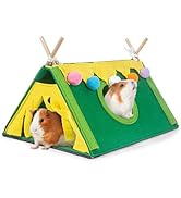 Guinea Pig Hideout, Small Animal Houses and Habitats, Guinea Pig Tent Tunnel Cages for Guinea Pig...