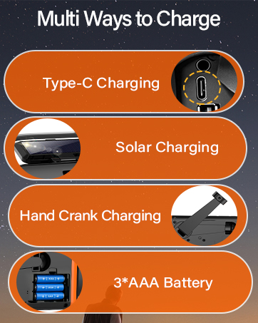 Emergency Power Phone Charging Radio