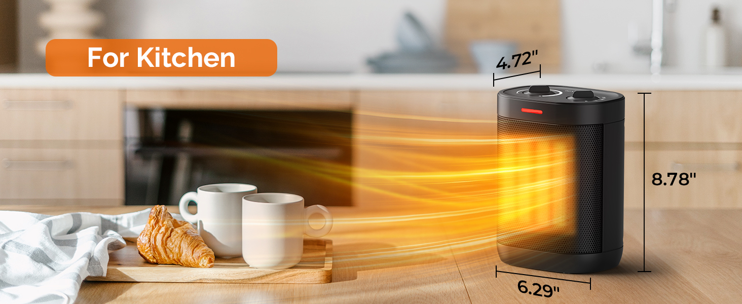 1500W electric space heater