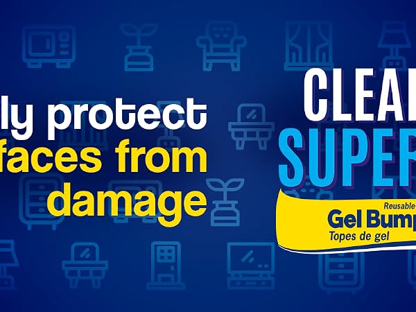 Clearly Superior gel bumpers