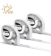 Goknu P12 Label Maker Tape Compatible with DYMO Label Maker Refills LT-100H LT-100T LT-100T Plus ...