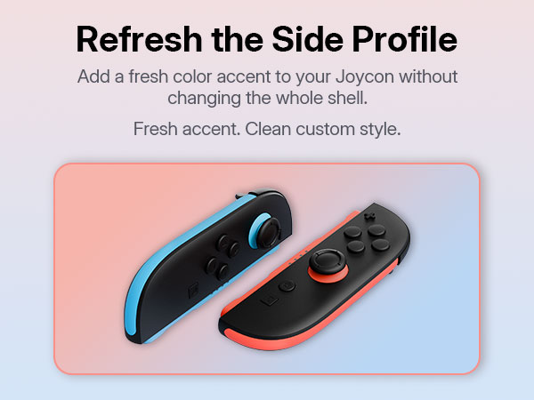 Replacement Decorative Strips for Joycon 2