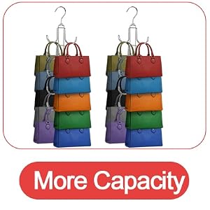purse organizer for closet