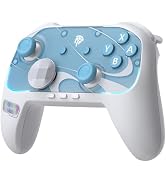EasySMX S10 Controller for Switch 2/ Switch/PC-One Key Wake-up, TMR Anti-Drift Joystick, Mechanic...
