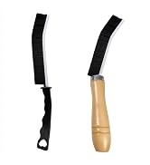 2 Pcs Hard Bristle Crevice Cleaning Brush Gap Brush Multifunctional Scrub Grout Cleaner Brush Hou...