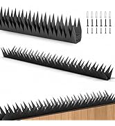 Metal Anti Climb Fence Spikes for Outdoor Walls, Intruder Deterrent Fence Wall Spikes for Thieves...