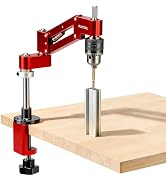 RUITOOL Desktop Tapping Arm for Hand Drill, 90° Vertical Tap Guide Jig with 1/16"-3/8" Chuck & 0"...