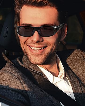 Wraparound Fitover Glasses Polarized Wear Over Sunglasses