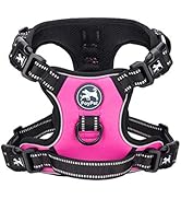 PoyPet 2019 Upgraded No Pull Dog Harness with 4 Snap Buckles, 3M Reflective with Front & Back 2 L...