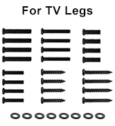 TV Stand Screws and Washers for All TV Stand Legs Screws Kit for TCL Hisense Samsung LG Vizio JVC...