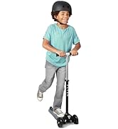 Flyer Glider Pro, Radio Flyer Lean to Steer Kids Scooter, for Kids Ages 5+ Years