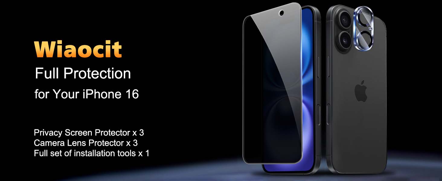 iPhone 16 Privacy Screen Protector