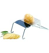 Feemster's Famous Vegetable Slicer, Fruit Super Sharp Carbon Steel Blade Consistent and Adjustabl...