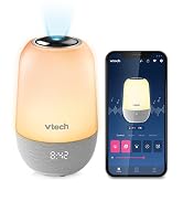 VTech BC8313 V-Hush Soothing Sleep Trainer with 200+ Stories/Songs/Sounds & Sleep Program. Portab...