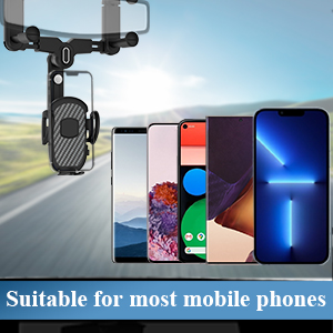 The opening for placing the phone widely compatible with 4~7 inch mobile phones