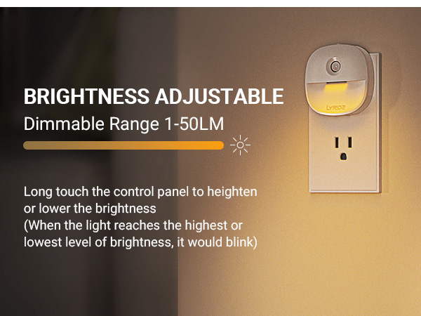 dimmable night light