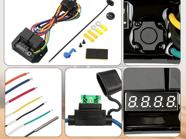 12V/24V Fans Controller Switch #0444