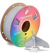 Polymaker Panchroma PLA Filament 1.75mm, 1kg, Grey | High Speed 3D Filament Fits Most FDM Printer...