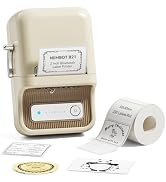 NIIMBOT B21 Label Maker Machine with Tape, 2 Inch Portable Sticker Printer Thermal Labeler for Gi...