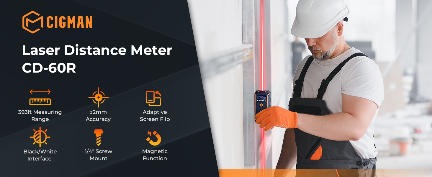 Laser measuring tool
