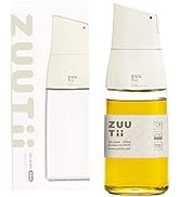 Zuutii Olive Oil Dispenser, Drip Free Spout Oil Dispenser Bottle for Kitchen Glass Oil and Vinega...