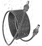 Compatible with Starlink Mini Power Cord, 16.4-Foot DC to DC Extension Cable Male Connector, Wire...