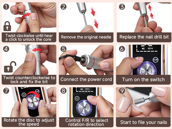 nail drill kit