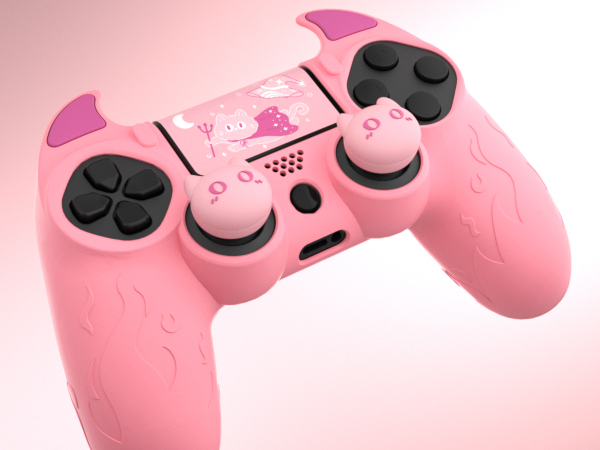 PlayVital Cute Demon Silicone Cover for Xbox Series X/S Controller,