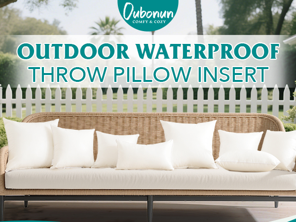 outdoor pillow insert