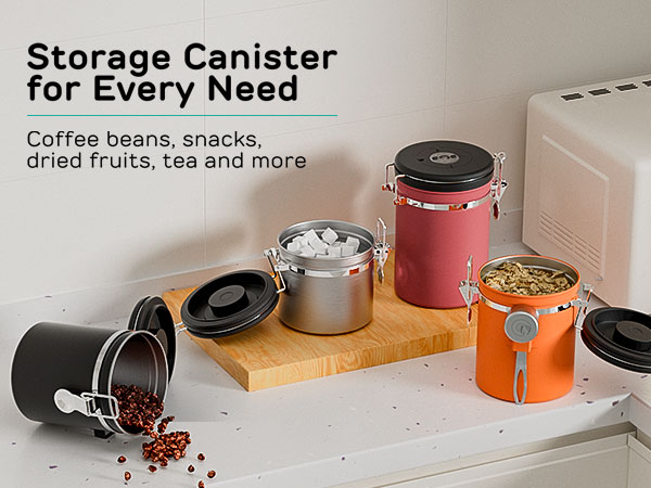 Coffee Gator Coffee Canister 22oz Airtight