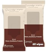 Swanky Leather Wipes - Leather Cleaner and Conditioner for Purses, Shoes, Furniture Polish & Car ...