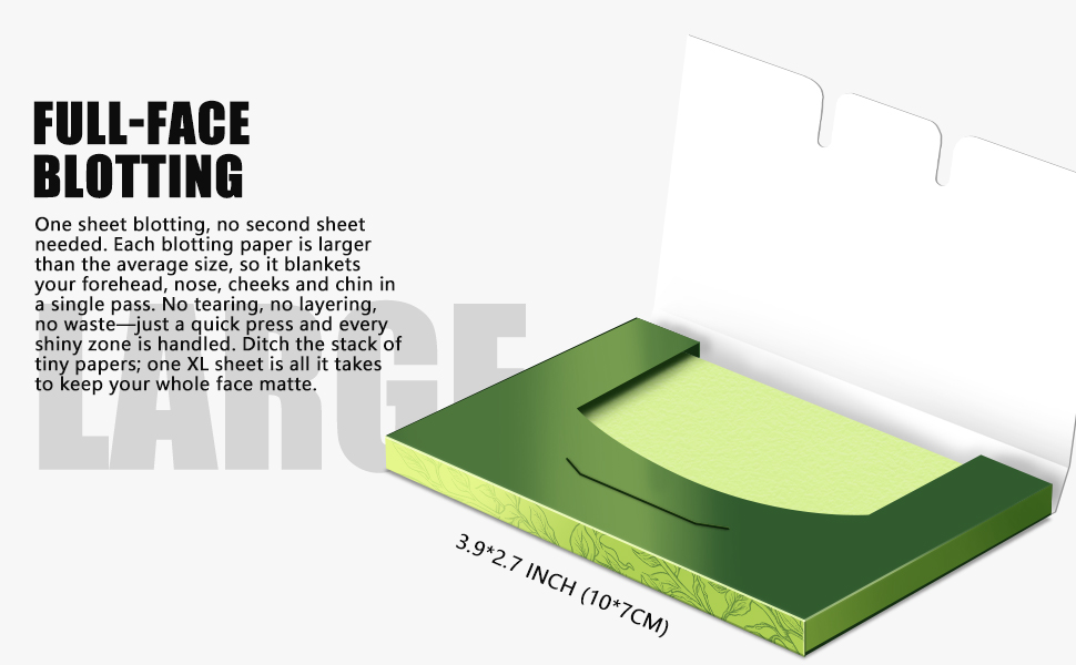 oil blotting sheets