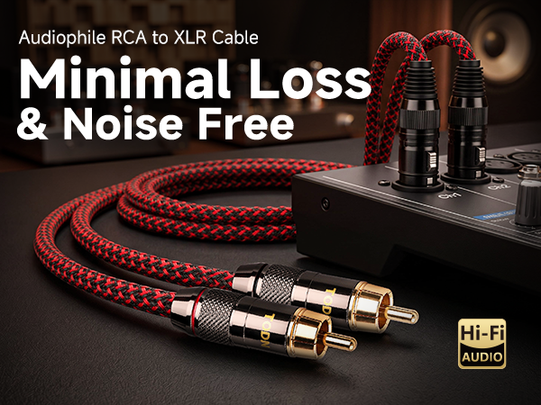 rca male to xlr female