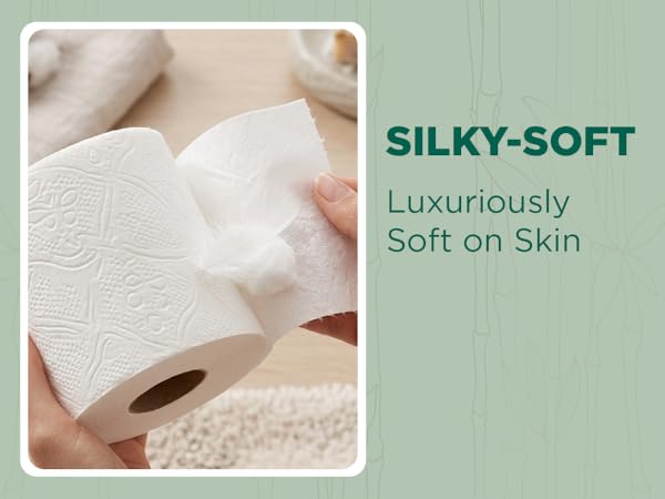 Eco Friendly Septic Safe Organic Bath Tissues Sustainable Toilet Paper Compostable - FSC Certified