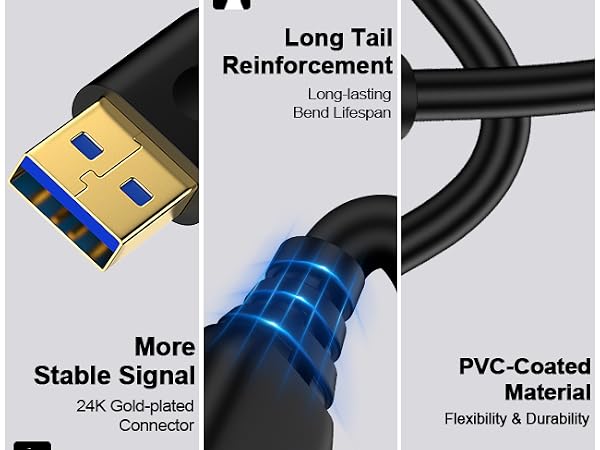 USB 3.0 type A male to type A male