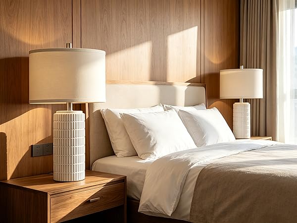 Ceramic Table Lamps for Bedroom