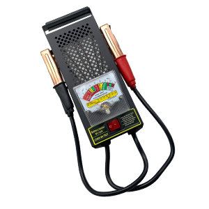 Pointer meter tester - red switch