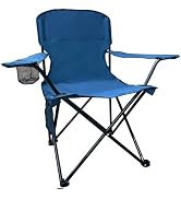 SAILARY Folding Camping Chair, 225lb Capacity, Includes Cup Holder & Side Storage Bag, 5.5lbs Por...