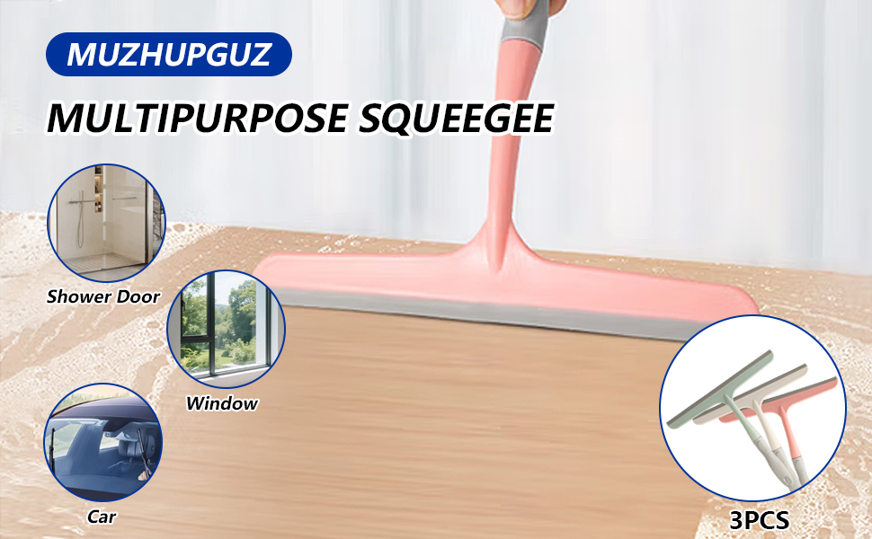 squeegee for shower glass