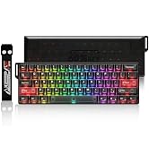 DAREU COOL60 60% Hall Effect Gaming Keyboard with Magnetic Switch, SOCD, 0.01mm Actuation Adjusta...