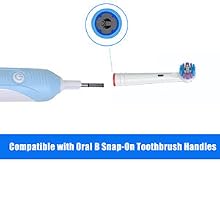 4Pack Replacement Toothbrush Heads for Oral-B