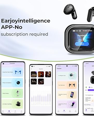 Ai Translation Earbuds Real Time,Translatior Headphones Audifonos Traductores Inglés Español