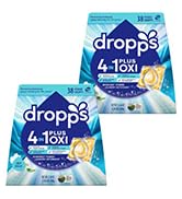Dropps Odor Eraser Laundry Additive Pods - Laundry Odor Remover Targets & Eliminates Tough & Stub...