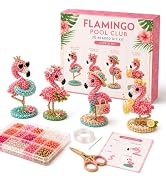 Daily Partner 3D Beaded Animal Kit, DIY Bead Making Set for Beading Craft, Tiny Animal Art for Ad...