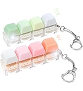 Keyboard Clicker Fidget, 2PCS Keyboard Fidget Toy Silent Clicker Fidget Keychain Clicky Keyboard ...